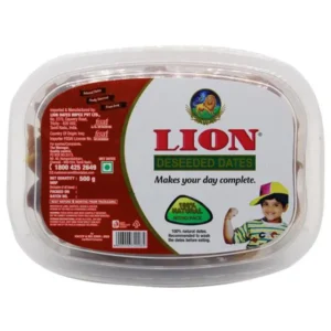 Lion Dates/Kharjura - Deseeded, 500 g Cup