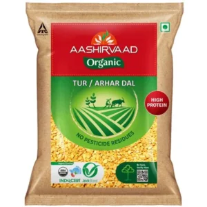 Aashirvaad Organic Arhar/Tur Dal, 1 kg