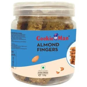 CookieMan Almond Fingers, 120 g